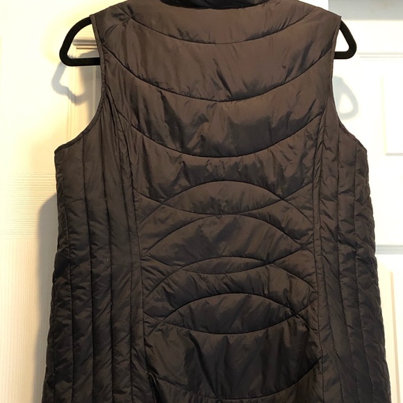 Champion nylon/polyester puffer vest , black - Picture 2 of 6